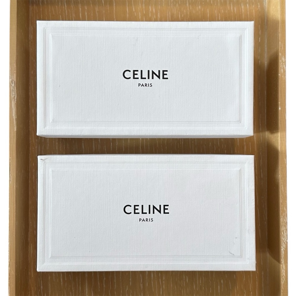 CELINE Paris Two Empty Boxes